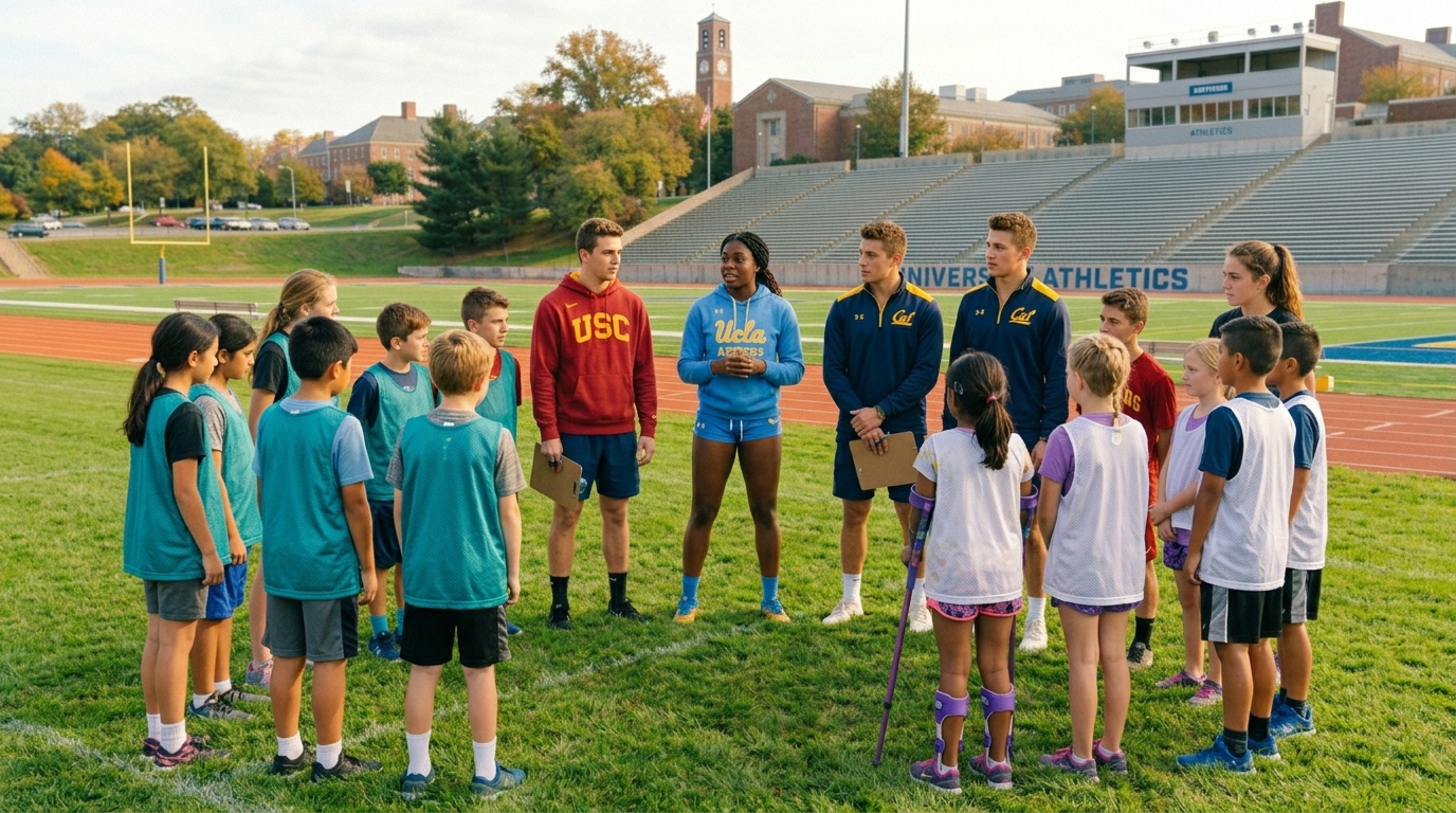 Saturday Academy community event with students, families, and school competition